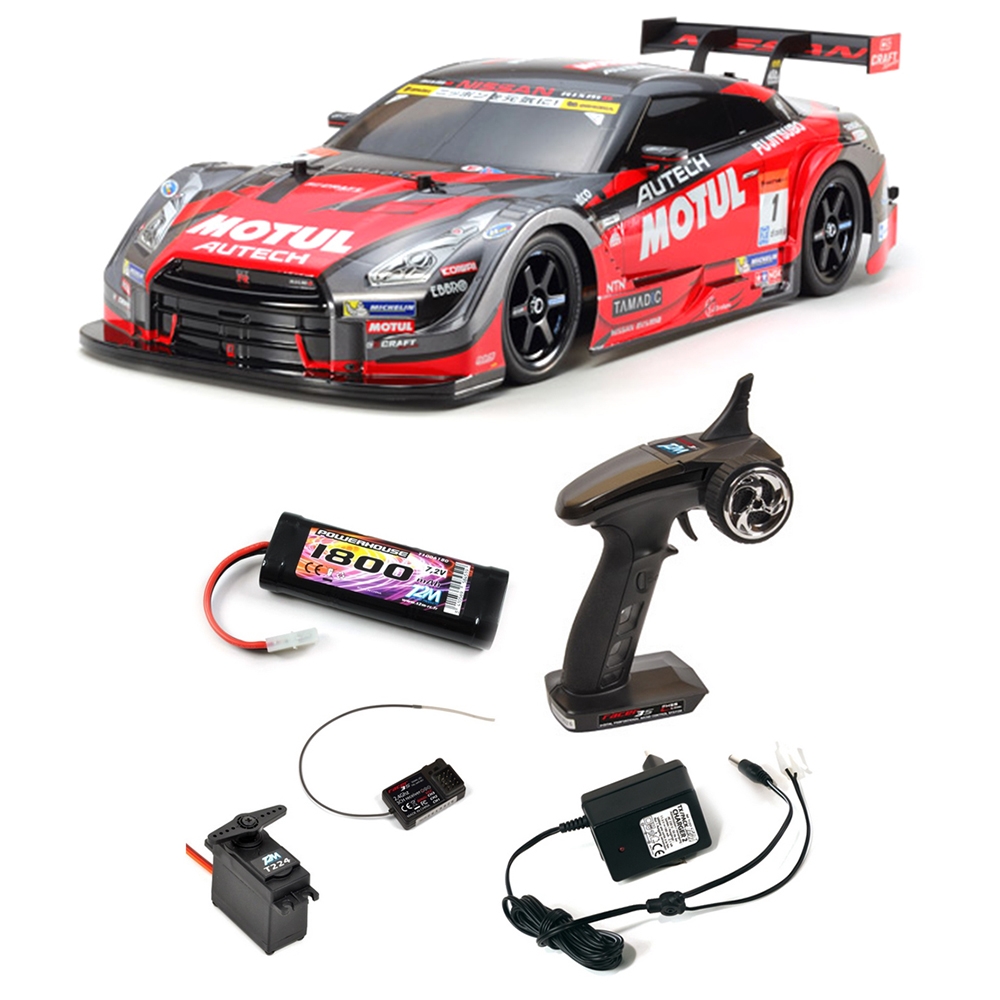 田宮（Tamiya）TT-02 Motul Autech GT-R 4WD Elektro RC Auto Bausatz 1:10遙控車