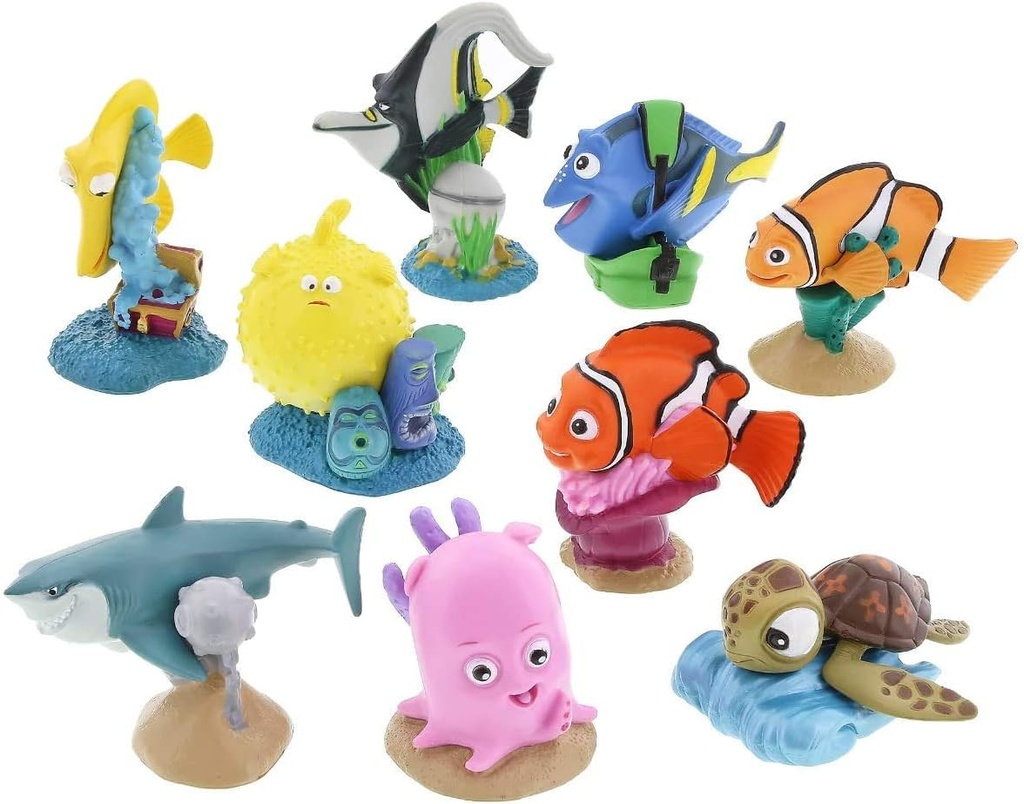 Disney Disney Parks Exclusive - Cake Topper Figures - Finding Nemo 海底奇兵