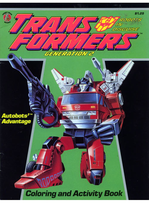 Transformers Autobots' Advantage | Coloring Books