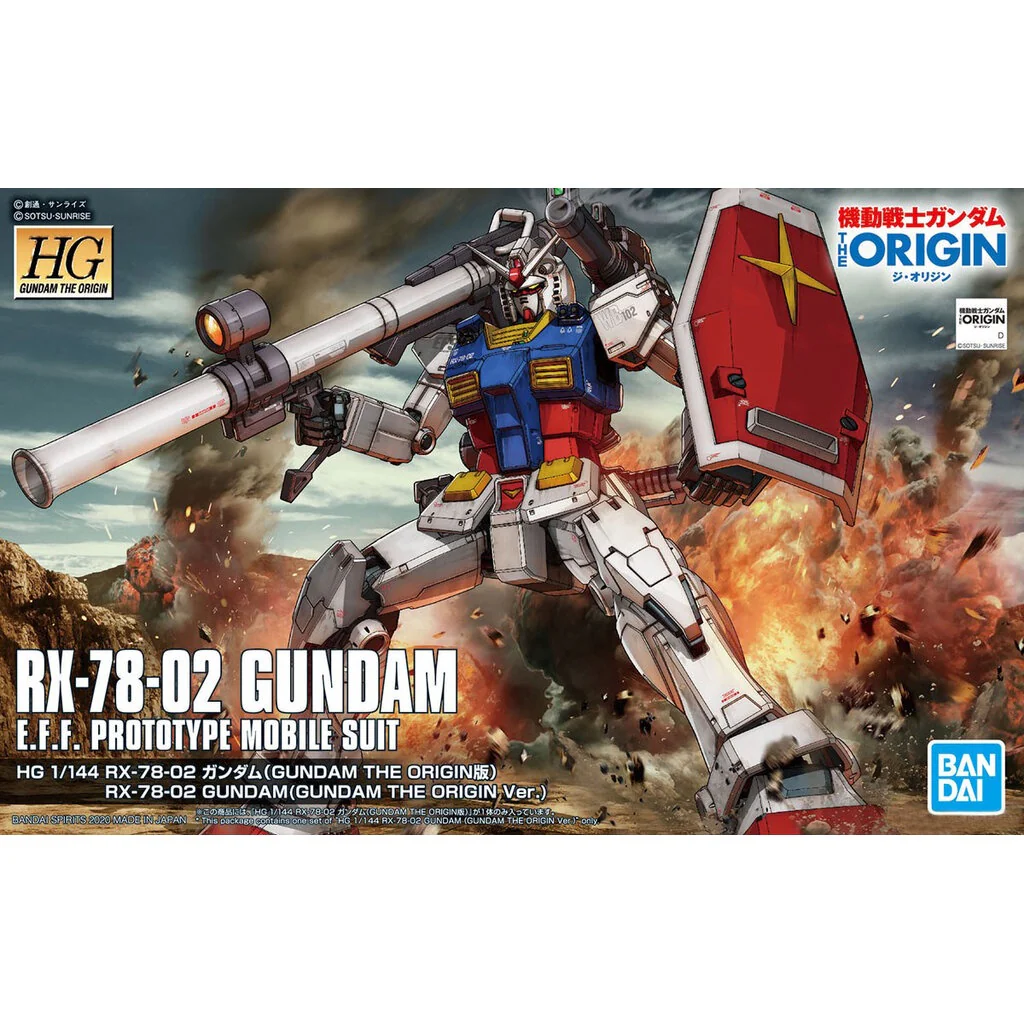 HG 1/144 RX-78-2高達 (高達THE ORIGIN Ver.)