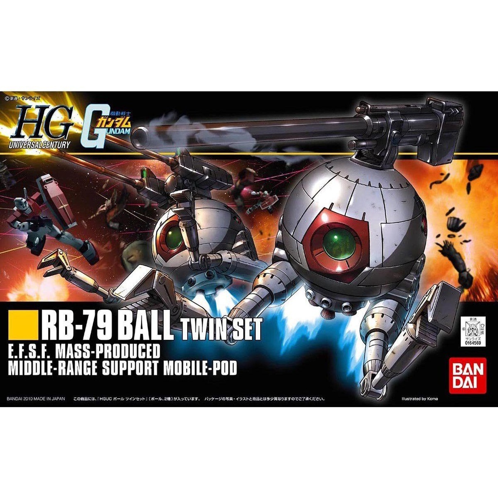 HG 1/144 RB-79 BALL (Twin Set)