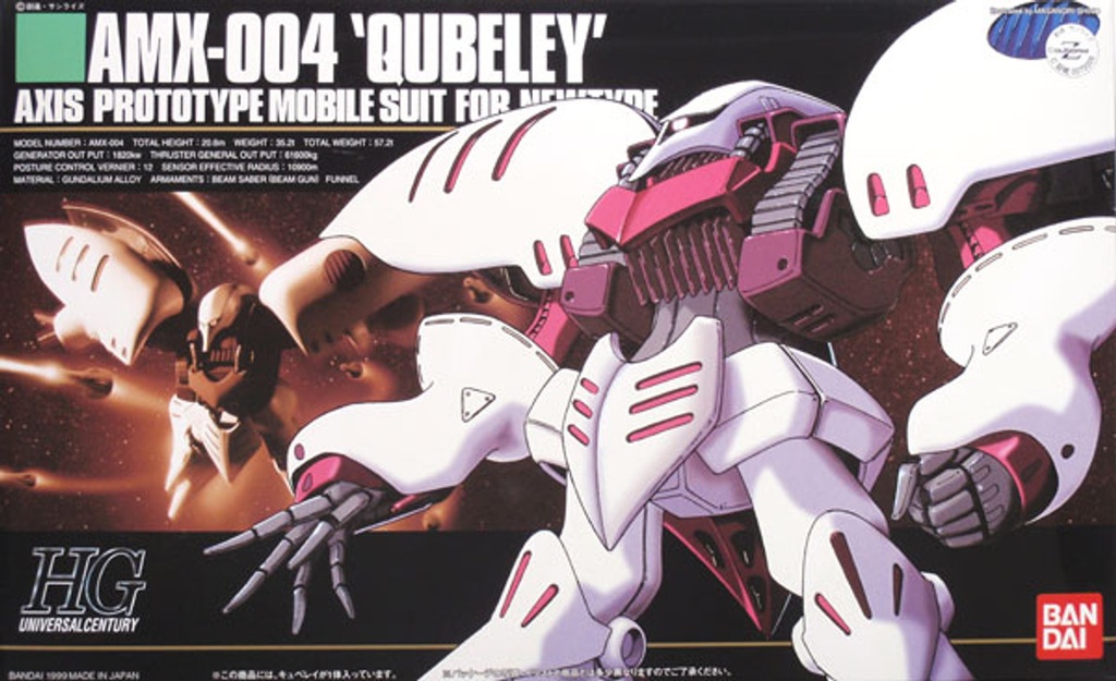 HGUC 1/144 AMX-004 QUBELEY 