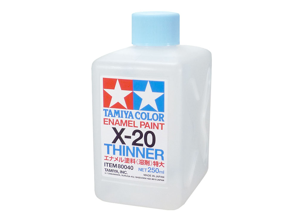 Tamiya 80040 琺瑯油X-20 稀釋劑250ml