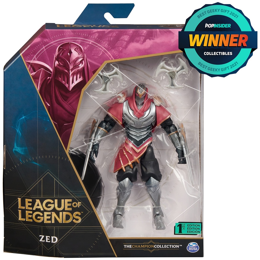 LEAGUE OF LEGENDS 6" FIGURE ZED 英雄聯盟 6" FIGURE 劫．影忍至尊