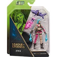 LEAGUE OF LEGENDS 4" FIGUKE JINX 英雄聯盟4" FIGURE 吉茵河絲．暴走重砲
