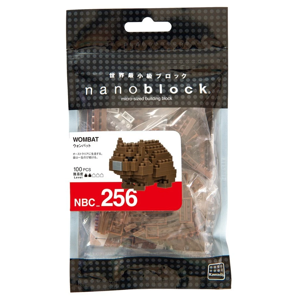 Kawada NBC-256 nanoblock Wombat