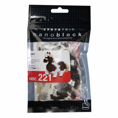 河田 NBC-221 拼裝迷你積木 小馬