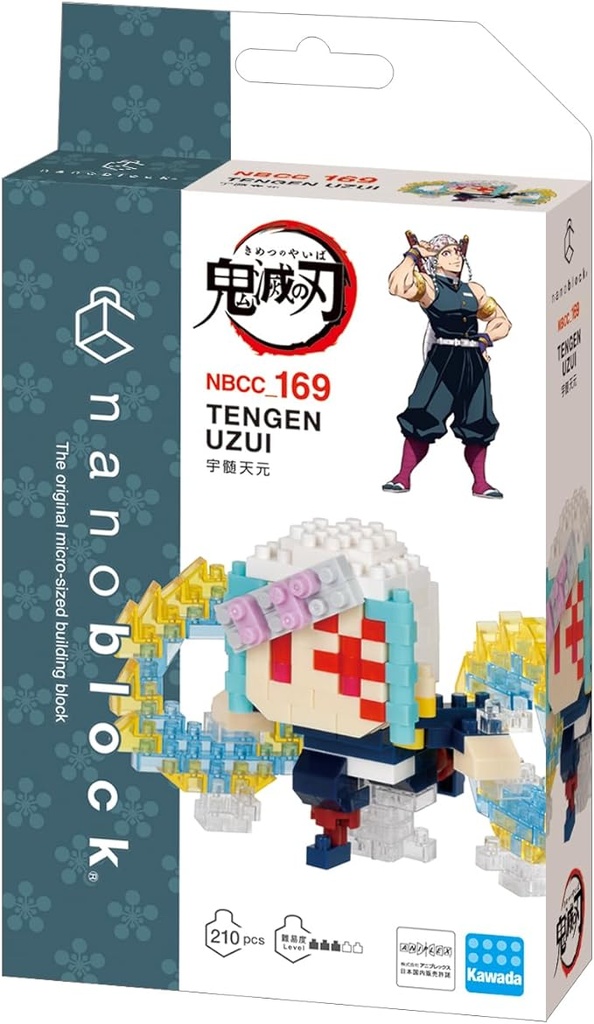 河田 NBCC-169 拼裝迷你積木 鬼滅之刃-宇髄天元