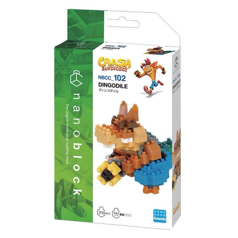 Kawada NBCC-102 nanoblock Crash Bandicoot Dingodile