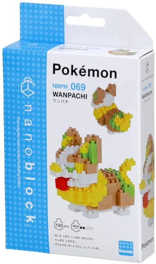 Kawada NBPM-050 nanoblock Pokemon Yamper 