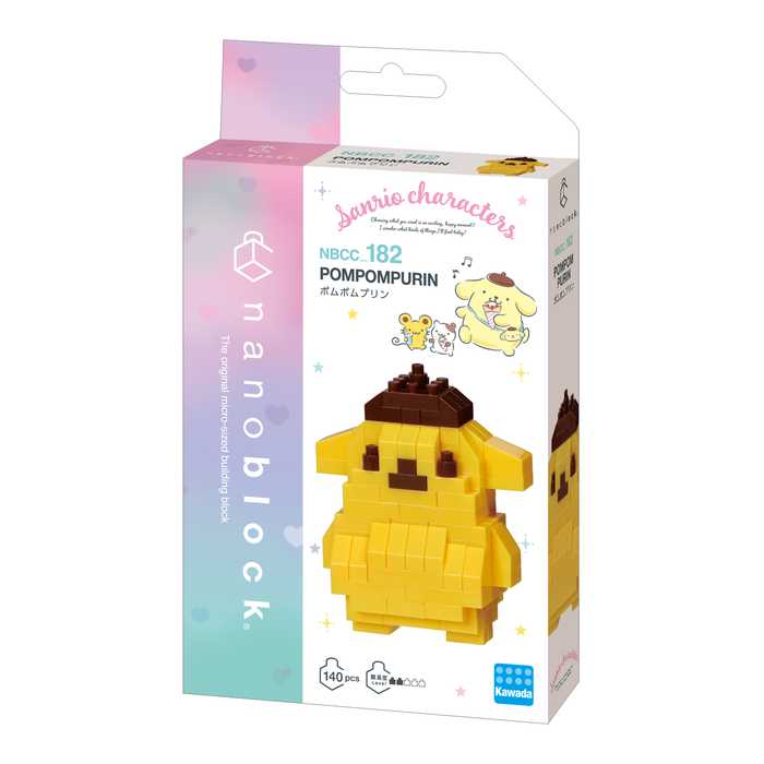 Kawada NBCC-182 nanoblock Sanrio POM POM PURIN 