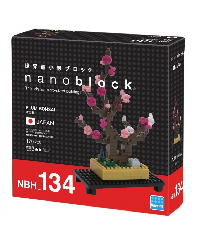Kawada NBH-134 nanoblock Plum Bonsai