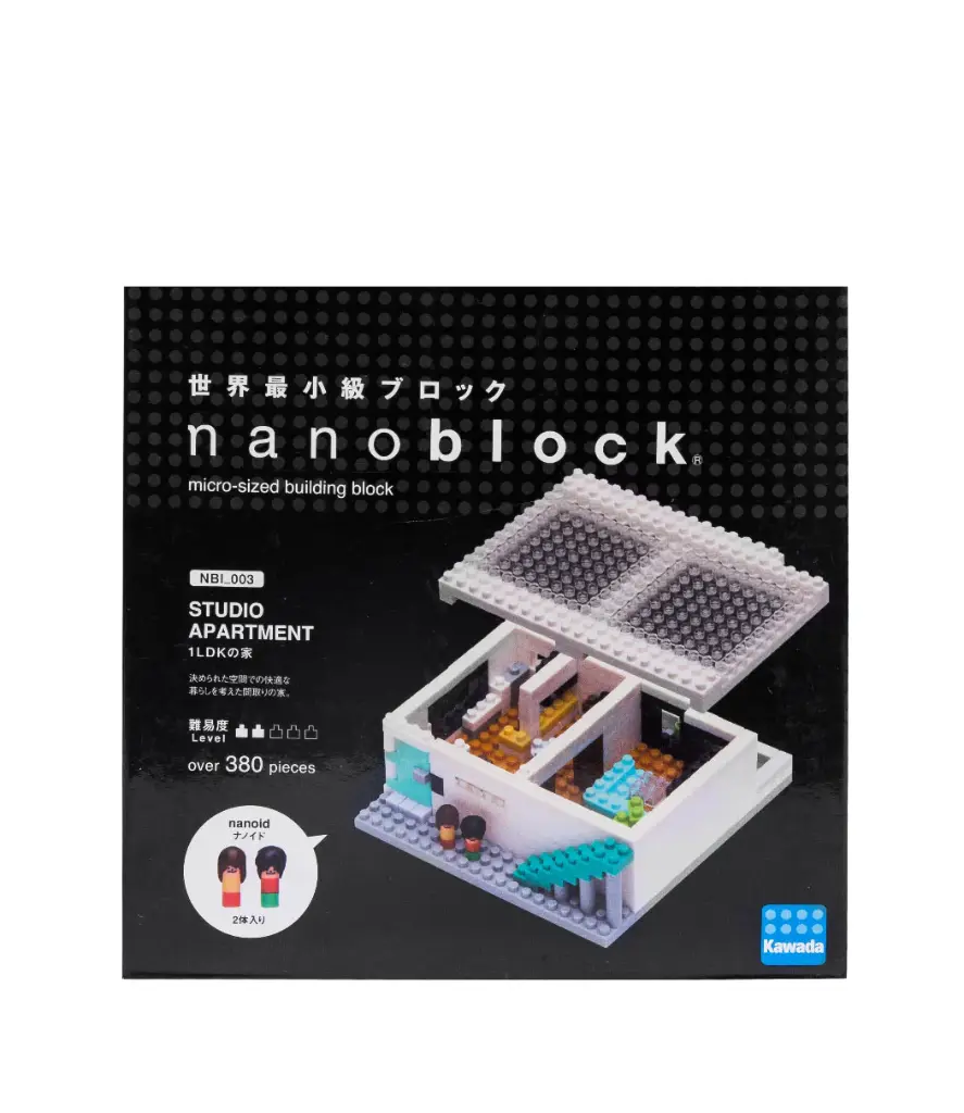 Kawada NBI-003 nanoblock Studio Apartment