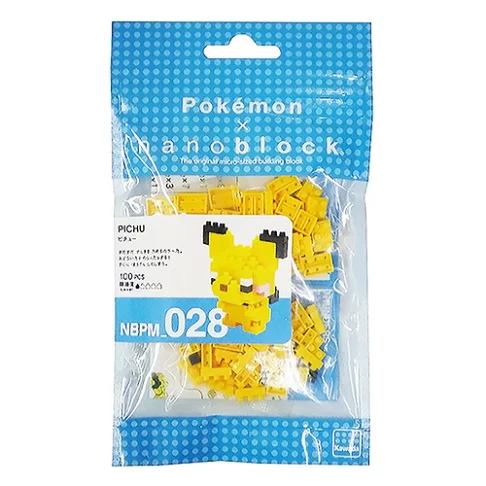 Kawada NBPM-028 nanoblock Pokemon Pichu