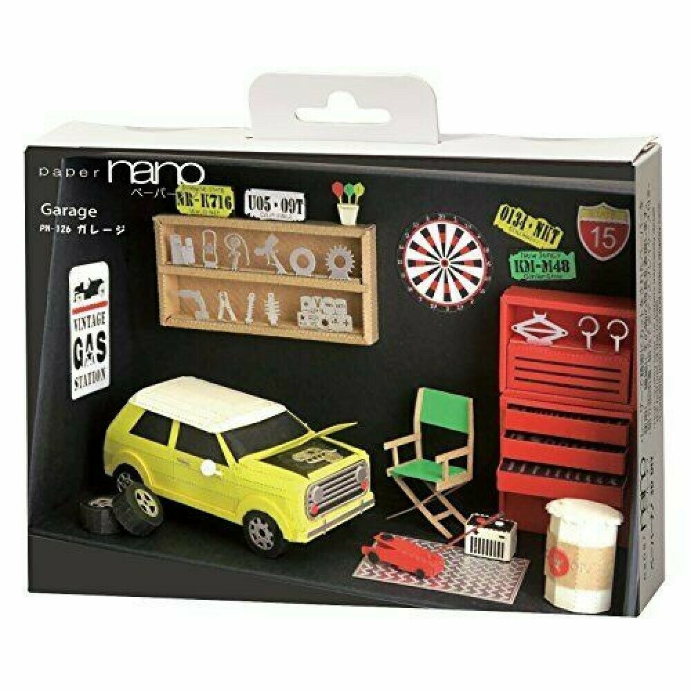 河田 PN-126 PAPER NANO 紙拼圖 美式車庫