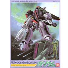 1/144 AMX-008 ガ・ゾウム (加佐姆) 欠說明書