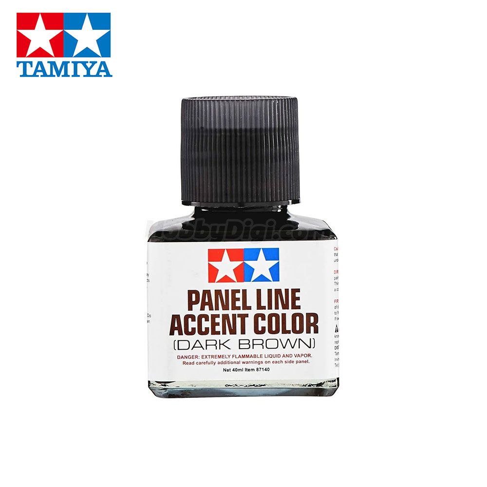 田宮TAMIYA 87140 液態滲線油 (深棕色) 40ml