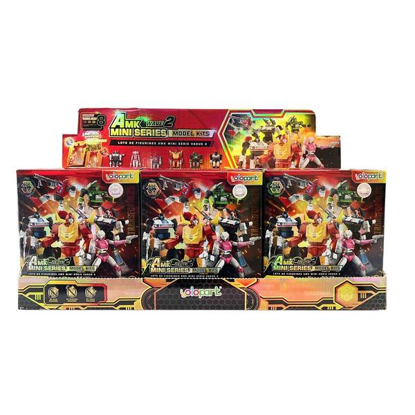 Yolopark【Generation One AMK Mini Series Plastic Model Kit Assortment (6)