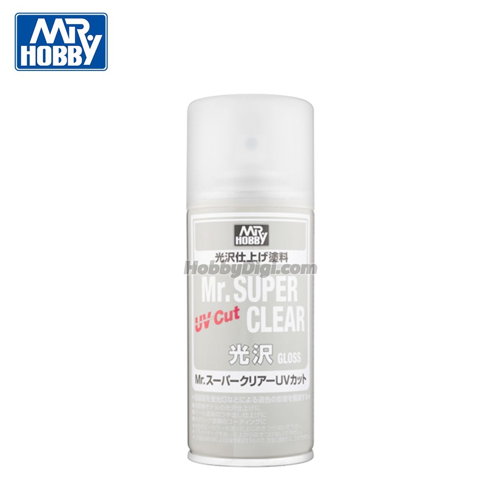 Mr.Hobby郡士 B522 Mr.Super Clear UV Cut 光澤 170ml