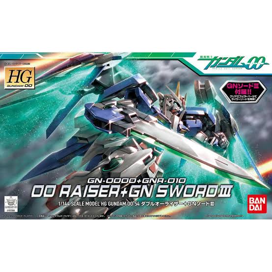 HG 1/144 OO高達強化型態連GN長劍III型