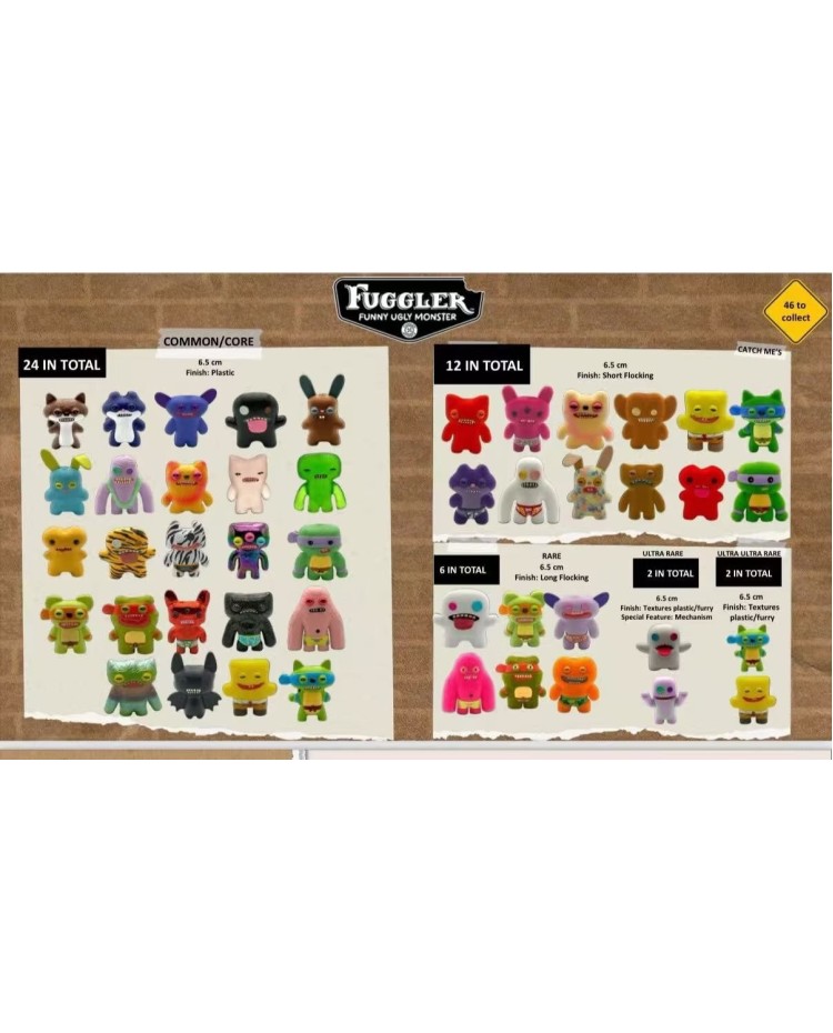 FUGGLER 放克牙寶2代公仔盲盒