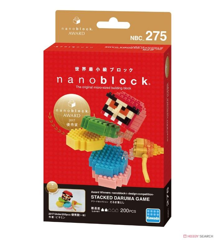 Kawada NBC-275 nanoblock Stacked Daruma Game