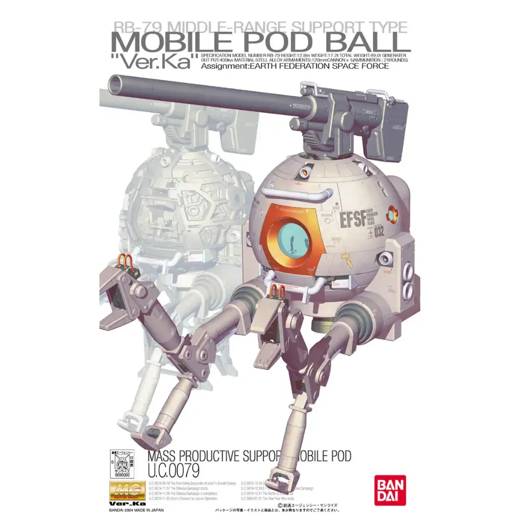 MG 1/100 BALL Ver.Ka
