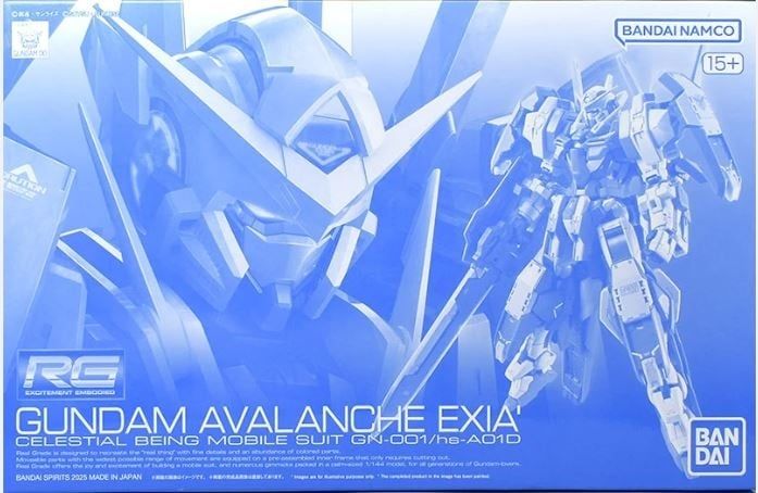 RG 1/144 GUNDAM AVALANCHE EXIA (PB)