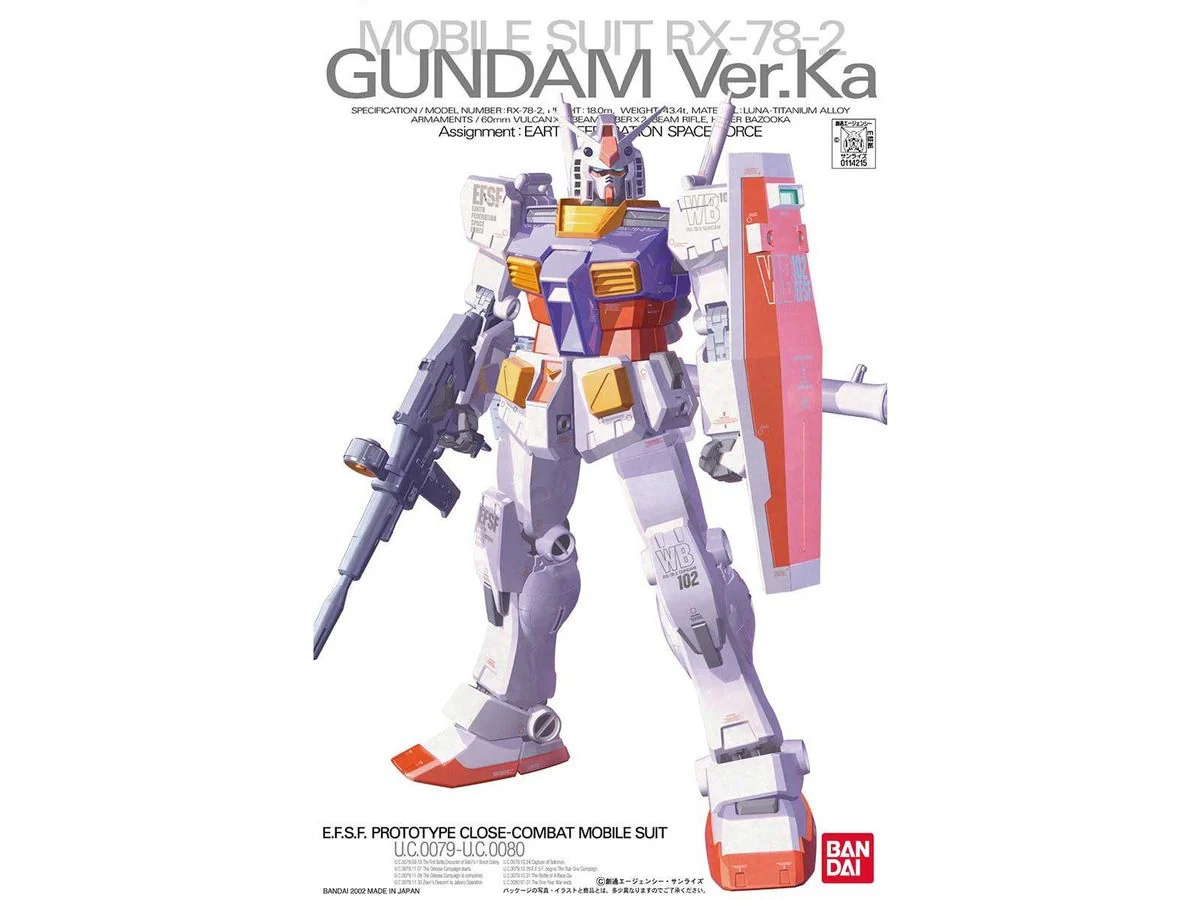 MG 1/100 RX-78-2高達 Ver.Ka
