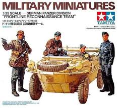 Tamiya 1/35 MM German Tank Unit Front Observation Team Tamiya田宮雙星35253 1/35 德國戰車部隊前線觀測組組裝模型