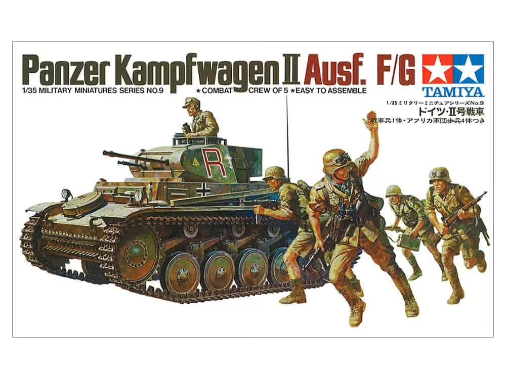 Tamiya田宮雙星35009 1/35 德國 Pzkpfw II