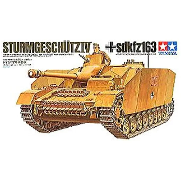 Tamiya 35087 German Sturmgeschutz IV sdkfz163 1/35 Scale Tamiya田宮雙星田宮Tamiya 35087 1/35 德國Sturmgeschuetz IV 軍事模型