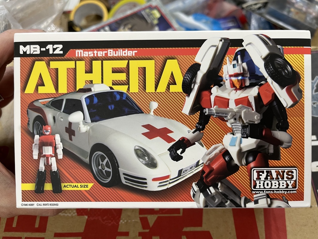 變形金剛 隱者戰士 Fans Hobby MB-12 雅典娜 ATHENA 