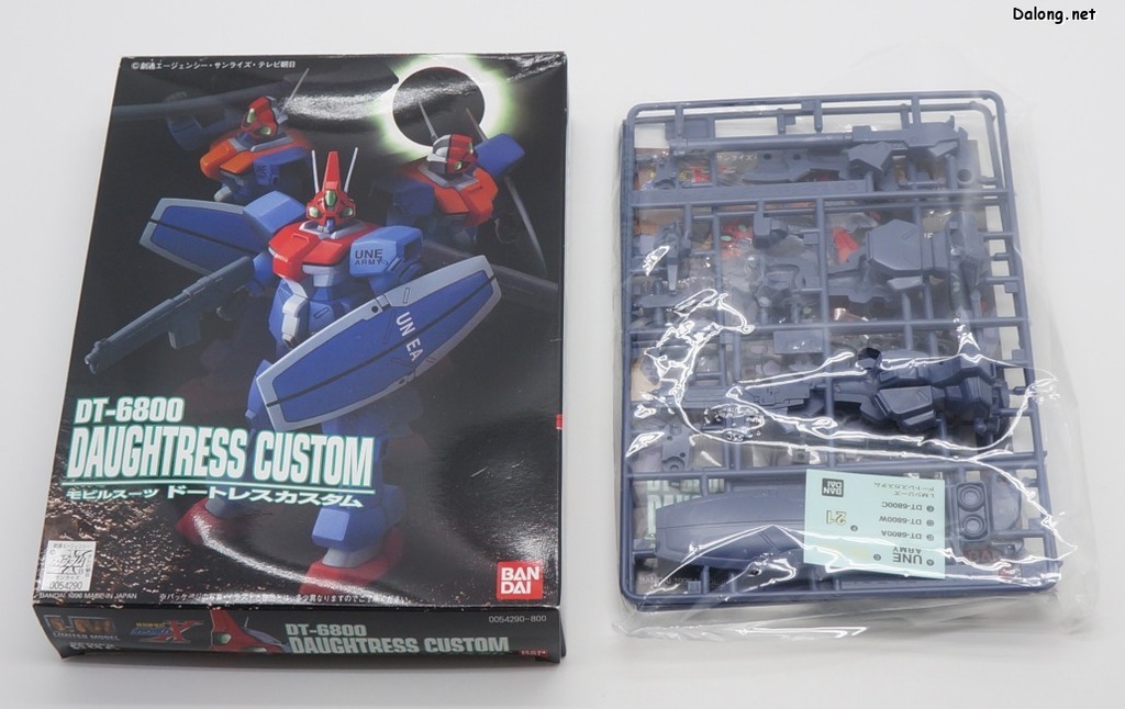 LM No.006 機動新世紀鋼弹X  Gundam X DT-6800 Daughtress Custom