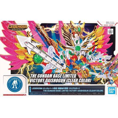 SD BB Senshi Gundam Base Exclusive - LEGENDBB Victory Daishogun Clear Color (PB)