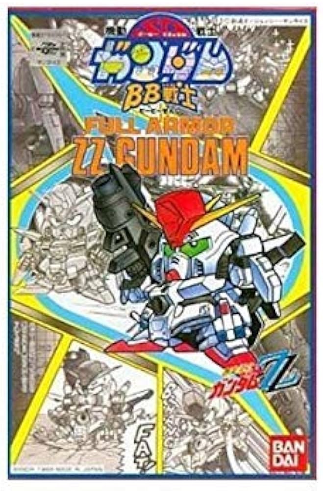 SD 高達 BB戰士(紅LOGO)  #19全裝甲 ZZ高達