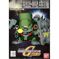 SD Gundam BB Senshi G-GENERATION ZERO #06 AMS-119S Geara-Doga Custom