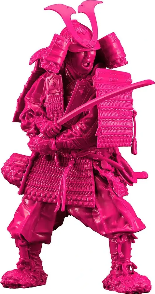 Max Factory Plamax 組裝模型- 1/12 鎌倉時代的盔甲武士樁之裝Pink Color Edition