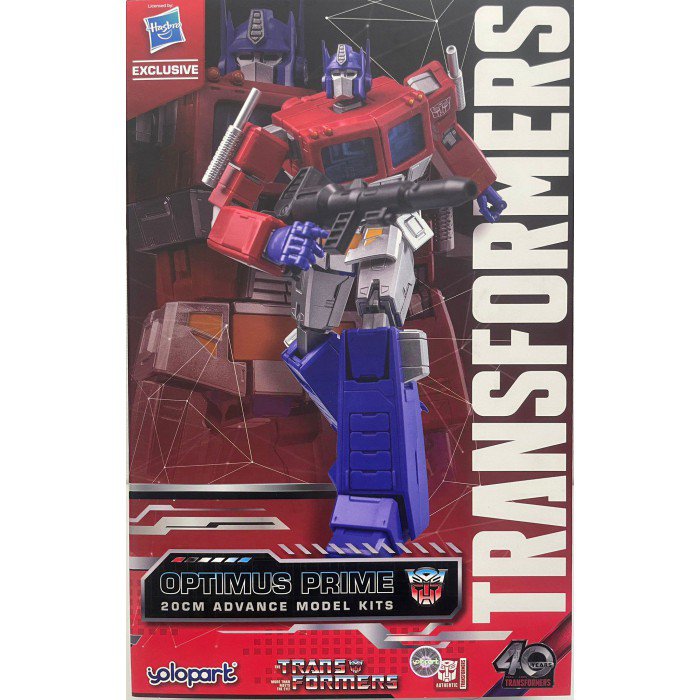 Yolopark Transformers 變形金剛 AMK系列G1 柯柏文 預組裝模型