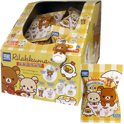 Takara Tomy Arts 鬆弛熊蛋主題 掛飾 [盒裝]
