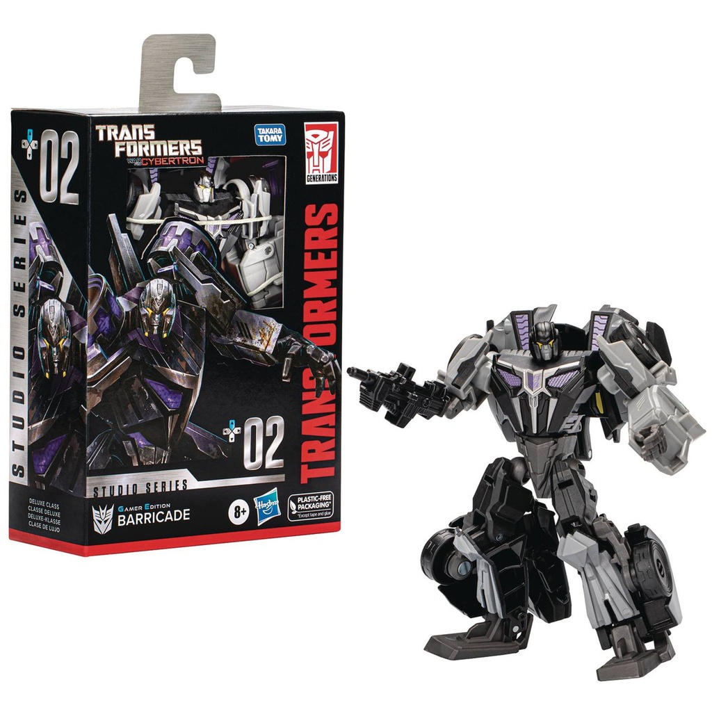 Takara Transformers Studio Series Deluxe Class WFC War For Cybertron Game Edition 02 Barricade