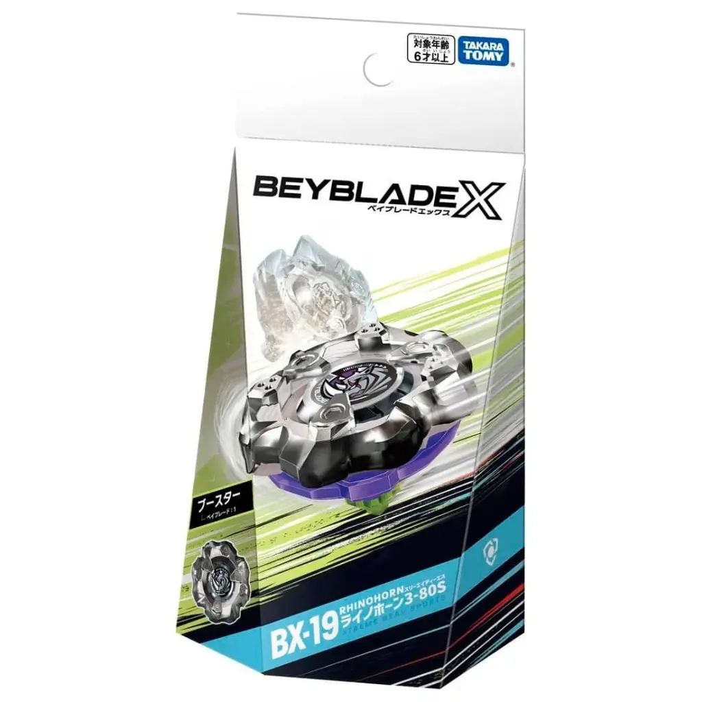 Takara Tomy Beyblade X - BX-19 Booster Vol.1 Rhino Horn 3-80S