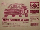 Tamiya 50927 1/10 RC Car MITSUBISHI Lancer Evolution VII EVO 7 WRC Body Set