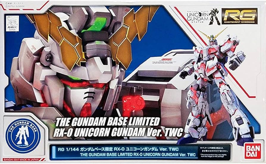 The Gundam Base limited 1/144 RG RX-Unicorn GUNDAM ver.twc 