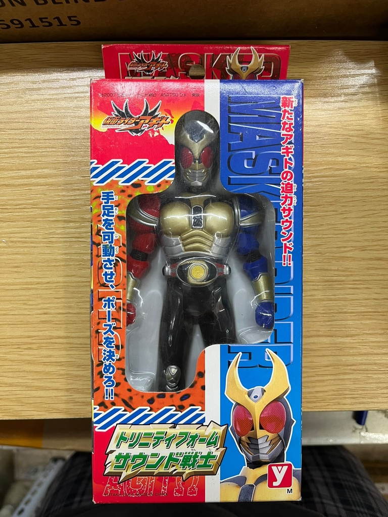 2001 Yutaka 假面騎士Agito Trinity Form 聲光戰士