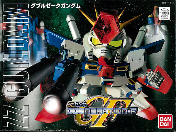 Bandai SD ZZ Gundam #212