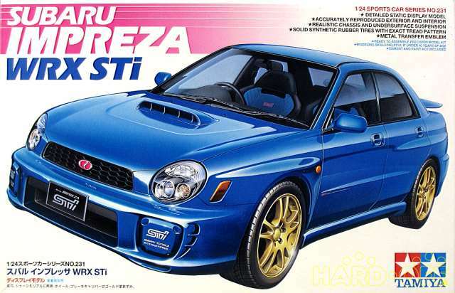 Tamiya 24231 1/24 Subaru Impreza WRX STI