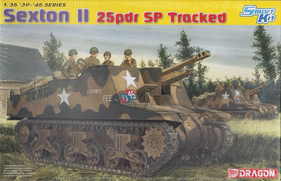 Dragon Models Sexton II 25pdr SP Tracked