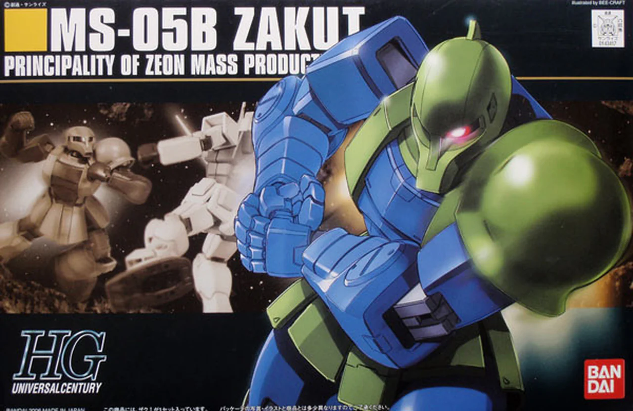 HGUC 1/144 MS-05B ZAKU I