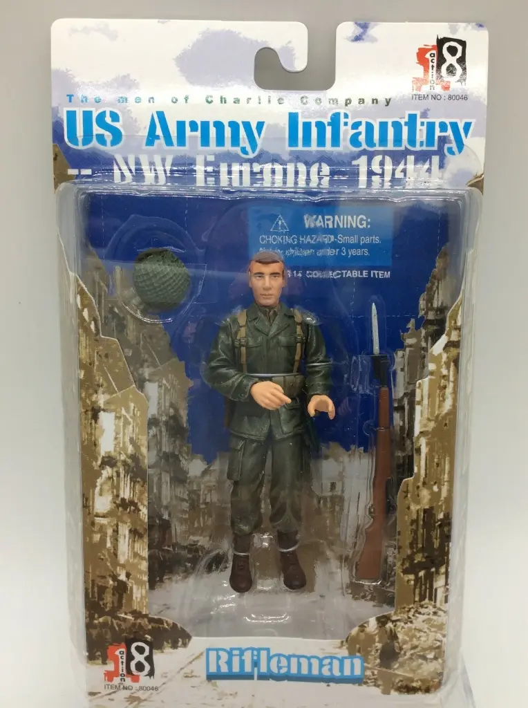 威龍 Dragon Action 18 Figure 80046 US Army Infantry 1944 RIFLEMAN "Preacher"